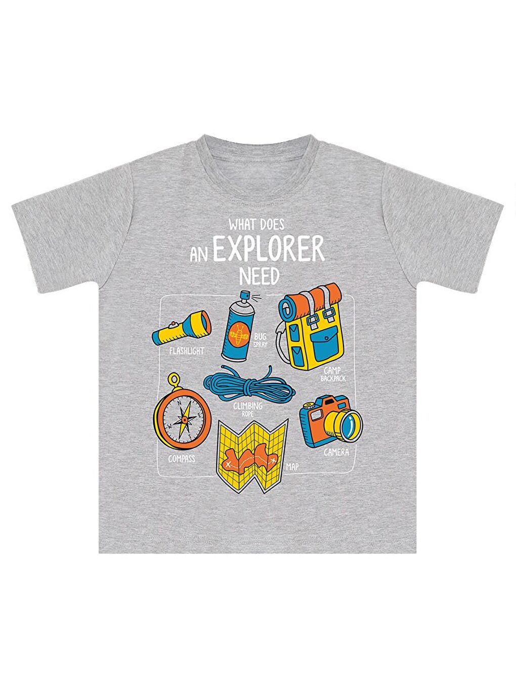 MSHB&G Karışık Explorer Erkek Çocuk T-shirt Şort Takım - 4