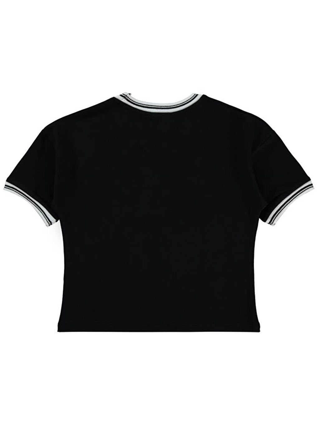 Girls New York Baskılı 10-13 Yaş Tişört - Siyah 13-14 Yaş-2