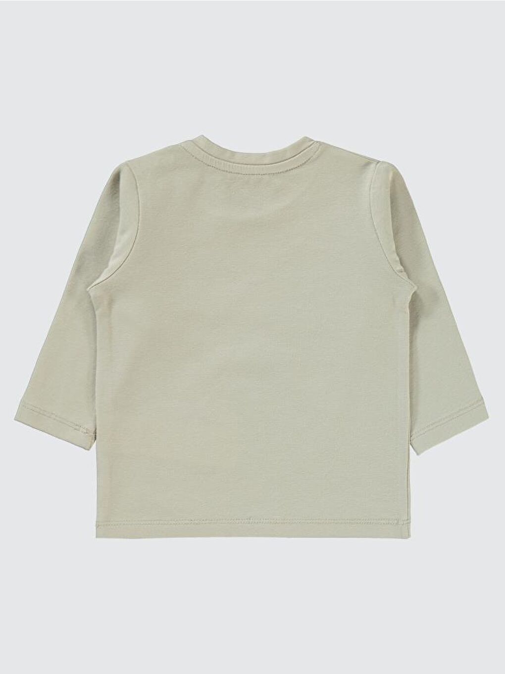 Baby Dinozor Baskılı 6-18 Ay Sweatshirt - Bej6-9 Ay