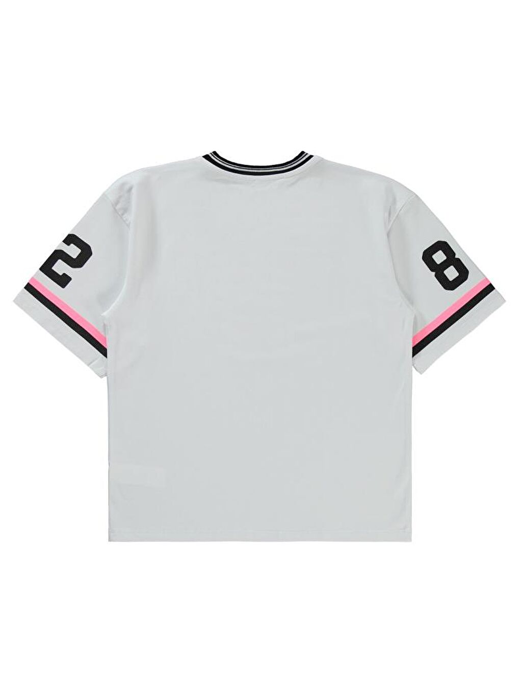 Girls Athletic Baskılı 10-13 Yaş Tişört - Beyaz12-13 Yaş-1