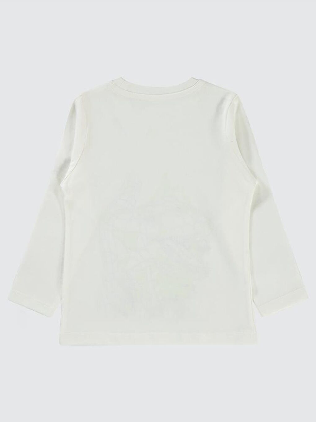 Boys Geometrik Dino Baskılı 2-5 Yaş Sweatshirt - Ekru 2-3 Yaş