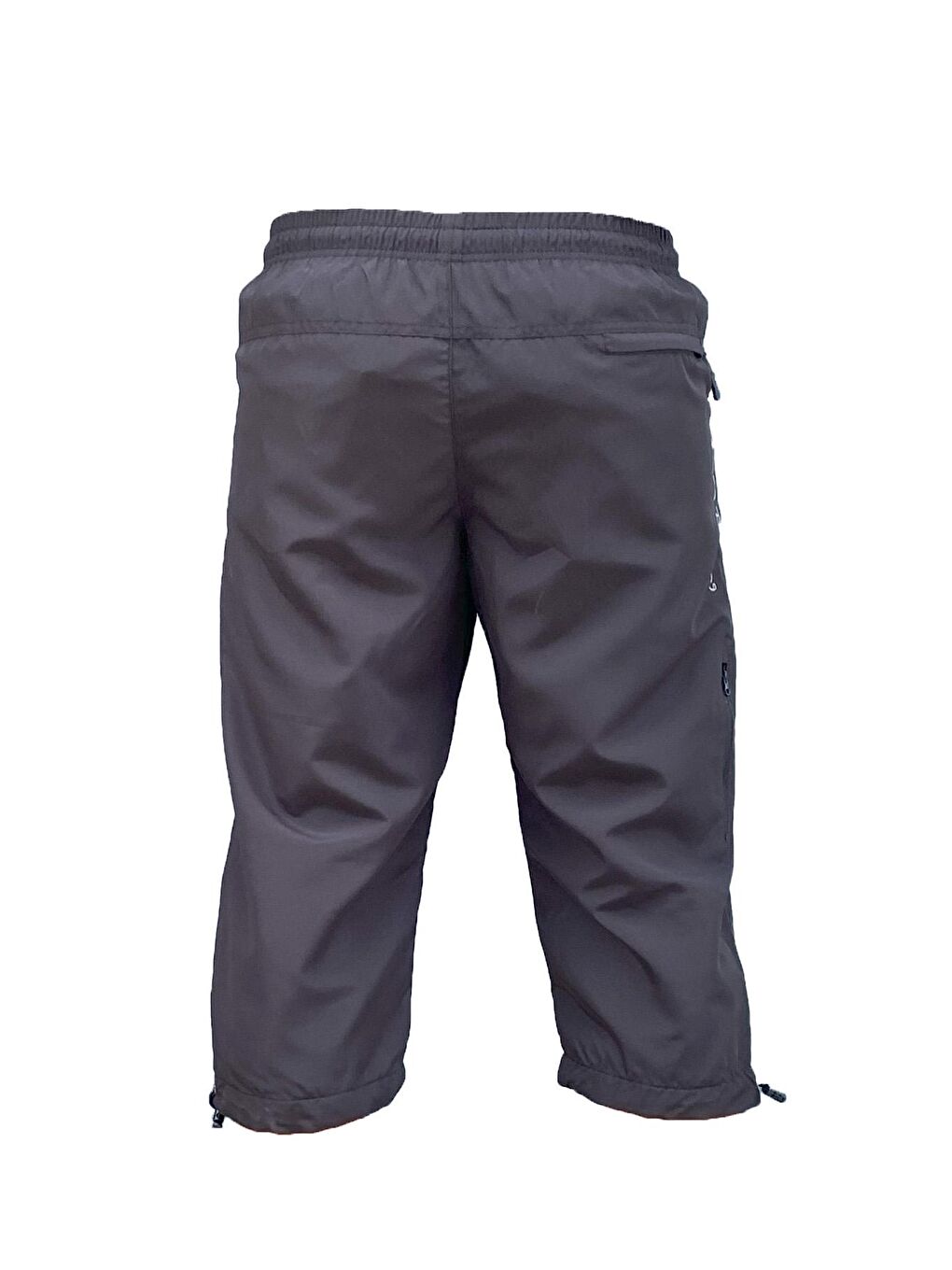 Erkek Havuz Deniz Uzun Kapri Şort Mayo RKS-01 Siyah-4