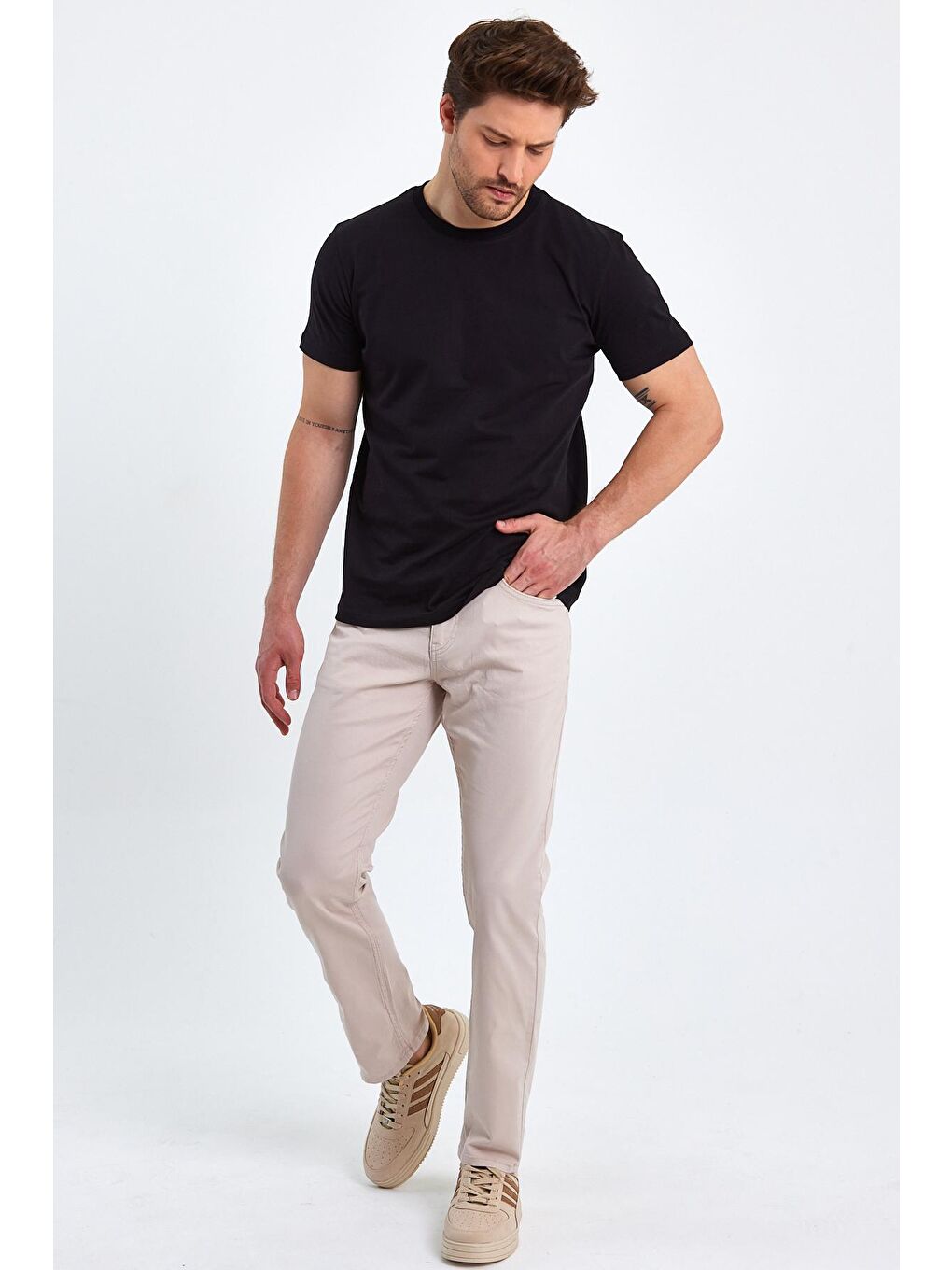 Rodi Taş Erkek Gabardin Pantolon Slimfit Arjen 634 - 3