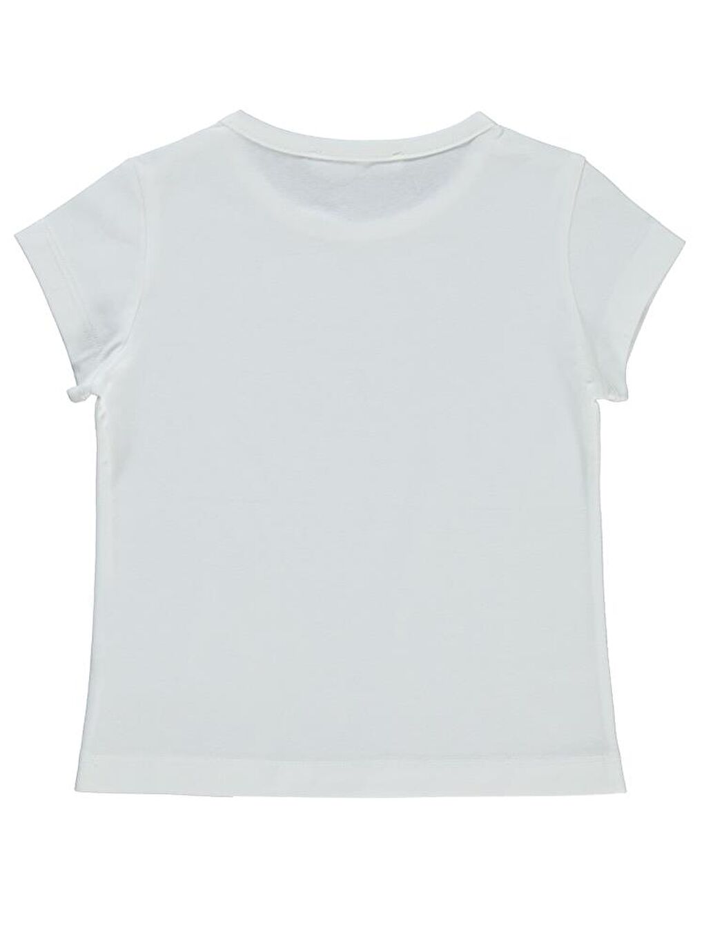 Girls Basic 2-5 Yaş Tişört - Beyaz2-3 Yaş-1