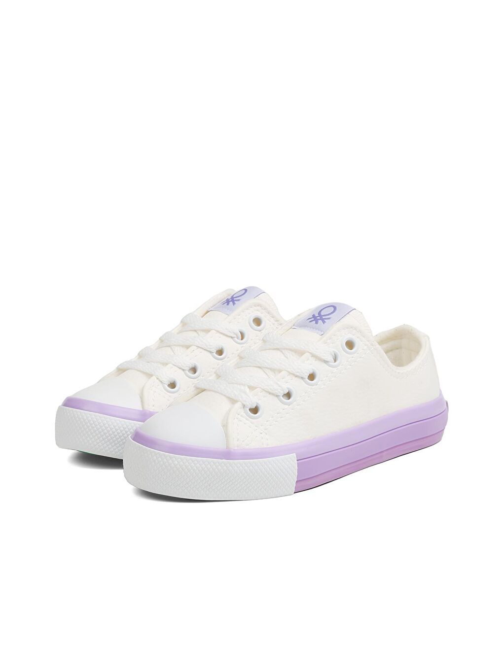 BN-30740 - 3374 Beyaz Lila - Çocuk Spor Ayakkabı-3