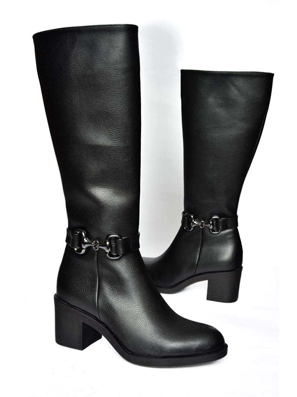 R4048027 Siyah Kadın Çizme-4