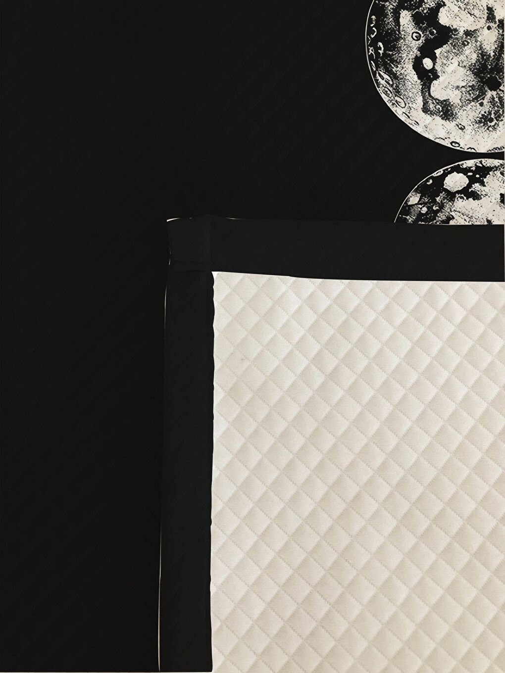 Karışık Ay Desenli Soft Baskılı Tek Kişilik 150x220 Cm-2