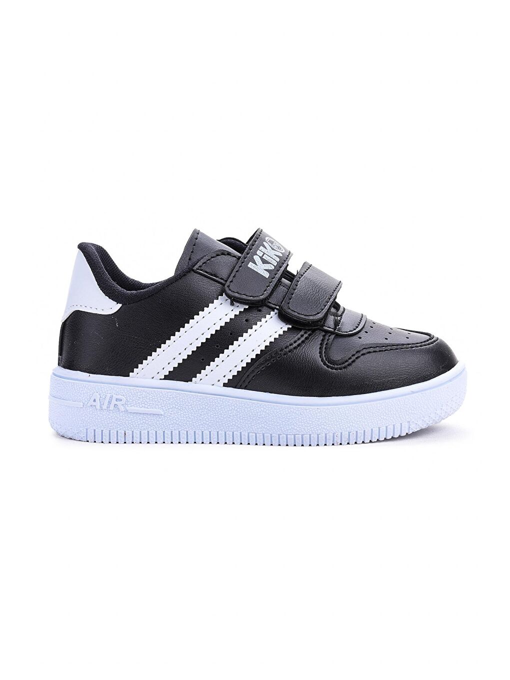 Siyah 1740 Günlük Cırtlı Erkek Çocuk Spor Ayakkabı-3