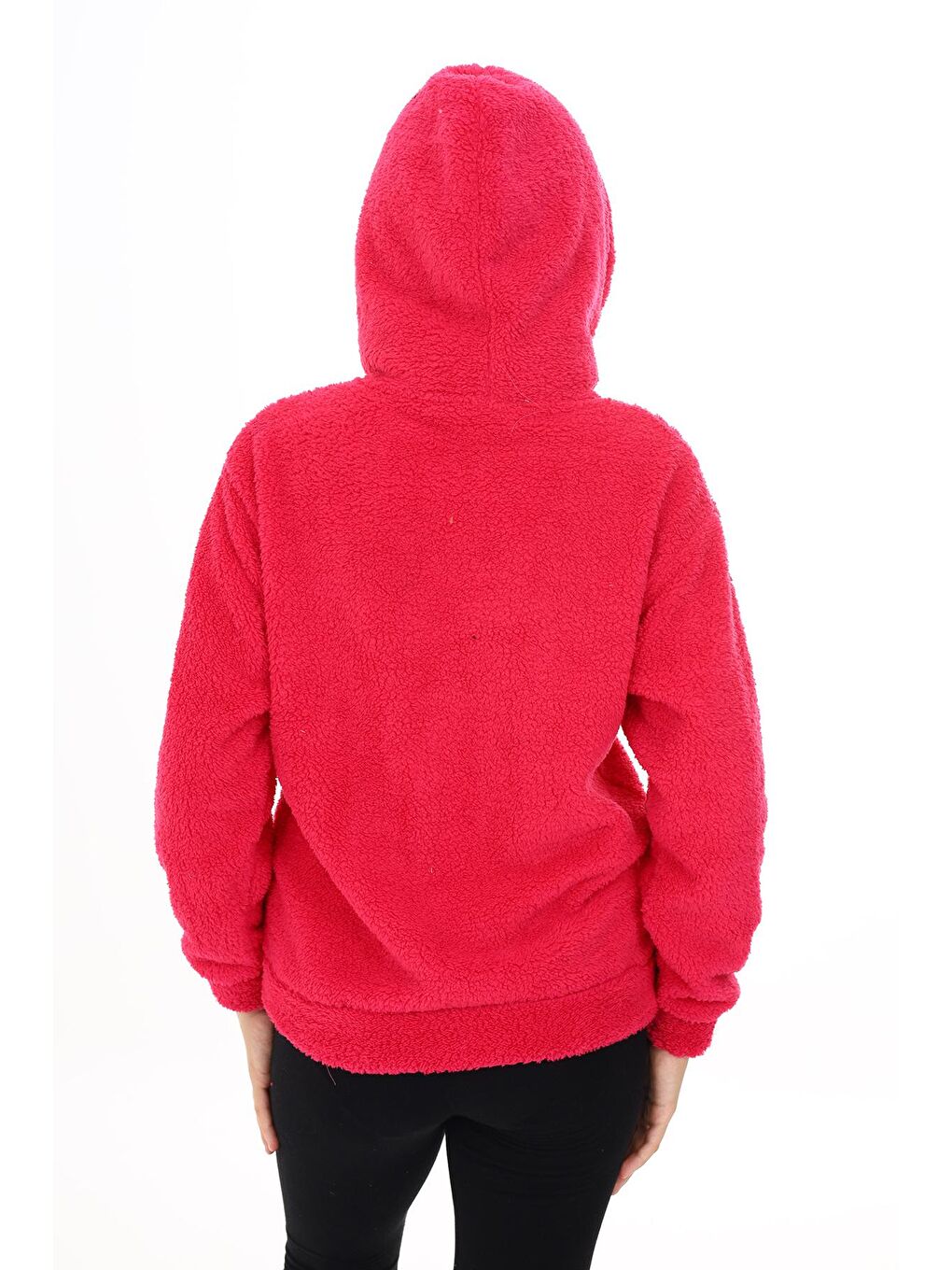 Fuşya Kız Çocuk Welsoft Peluş Ceket 7 -13 Yaş Lx280-3