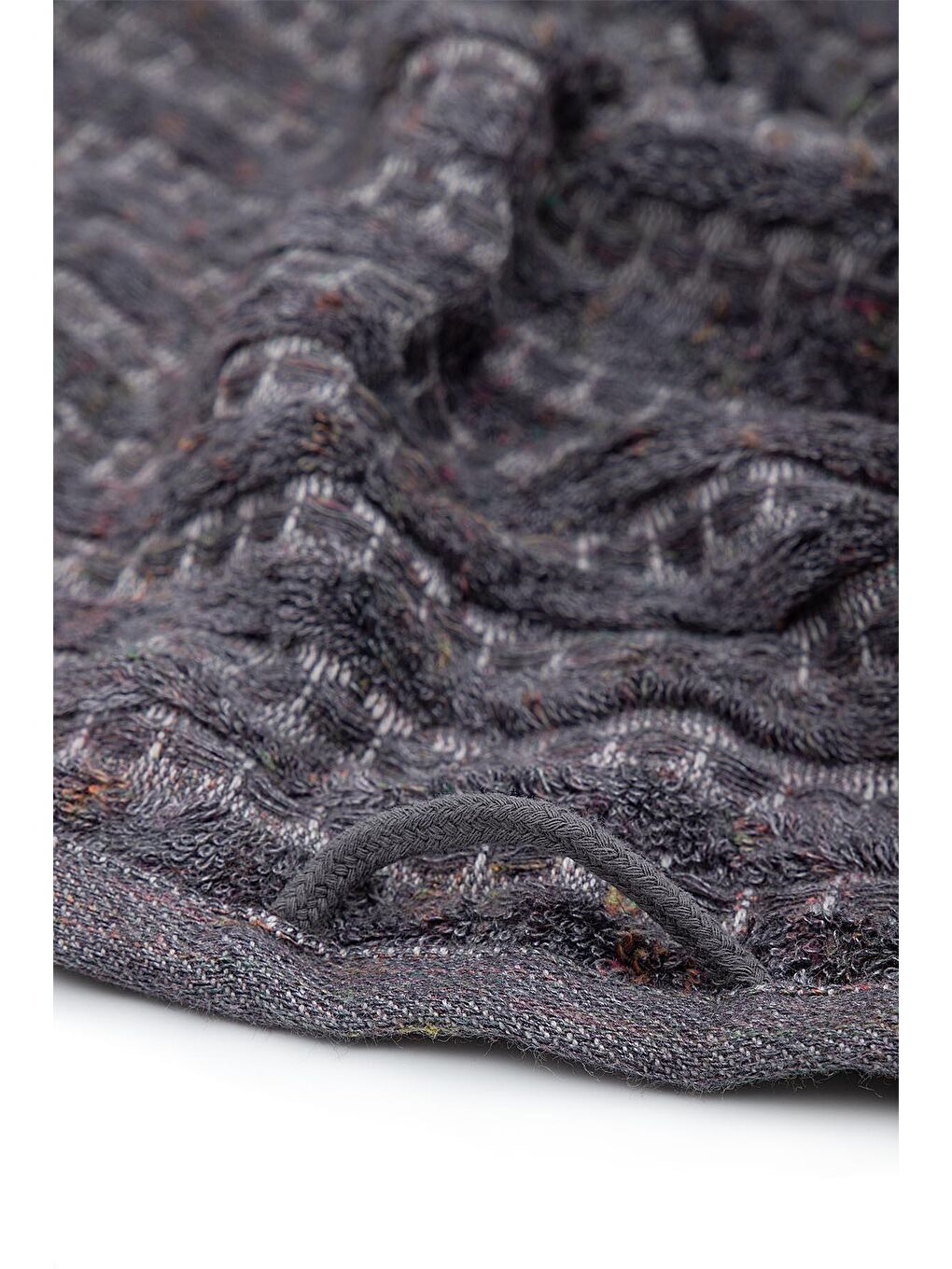 Zeus 4'lü El Havlusu Seti Organik Pamuk Antrasit-3