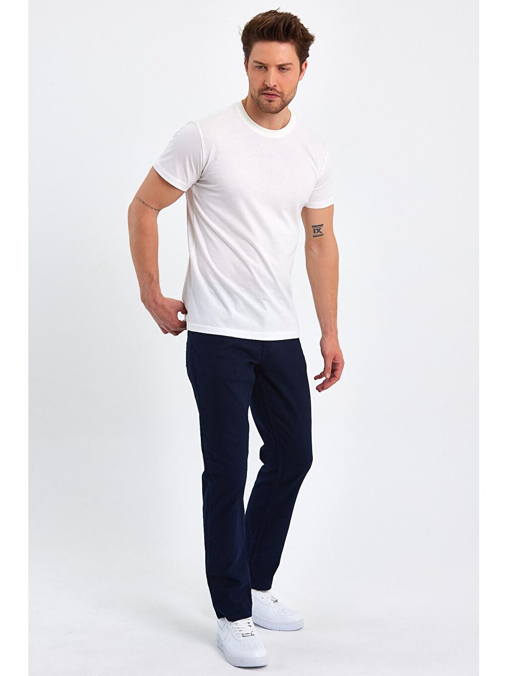 Rodi Lacivert Erkek Gabardin Pantolon Slimfit Arjen 634 - 3