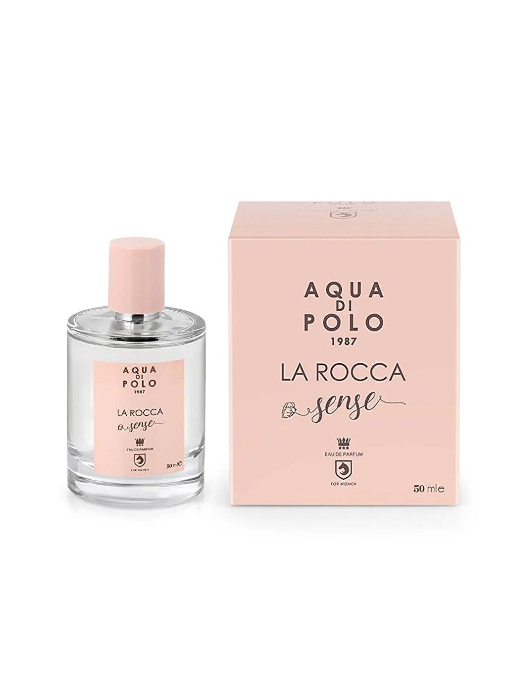 Aqua Di Polo 1987 Pembe La Rocca Sense EDP 50 ml Kadın Parfüm