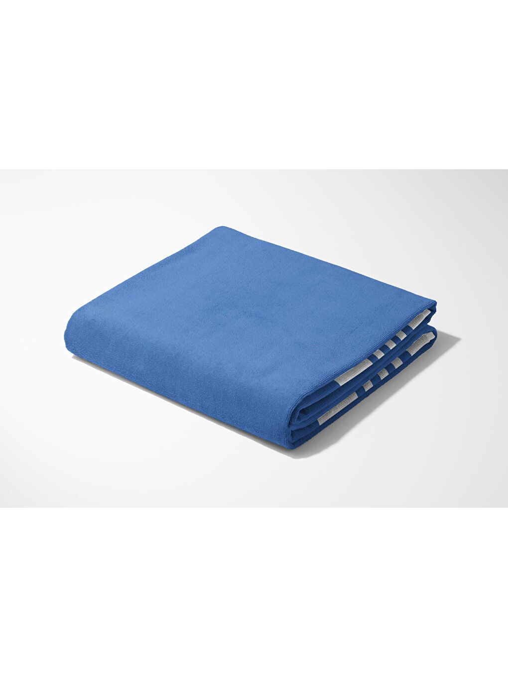 Mavi Gemi Desen Dijital Baskılı  Plaj Havlusu 75x150-4