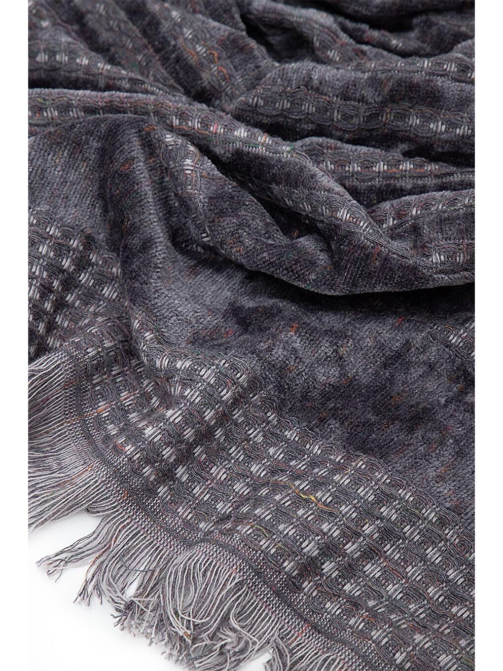 Zeus 3'lü Havlu Seti Organik Pamuk Antrasit-4