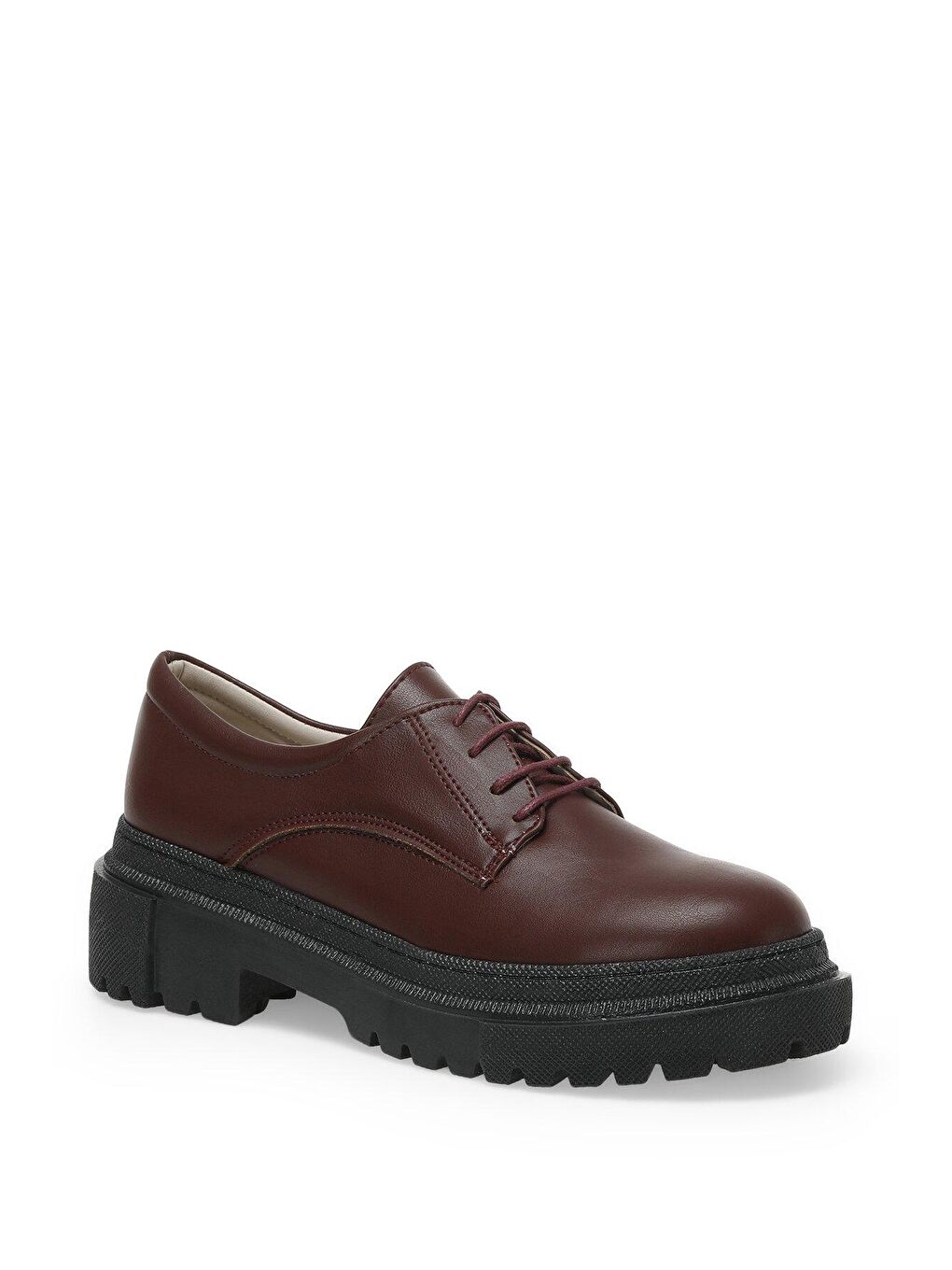 SHEA 2PR Bordo Kadın Oxford-1