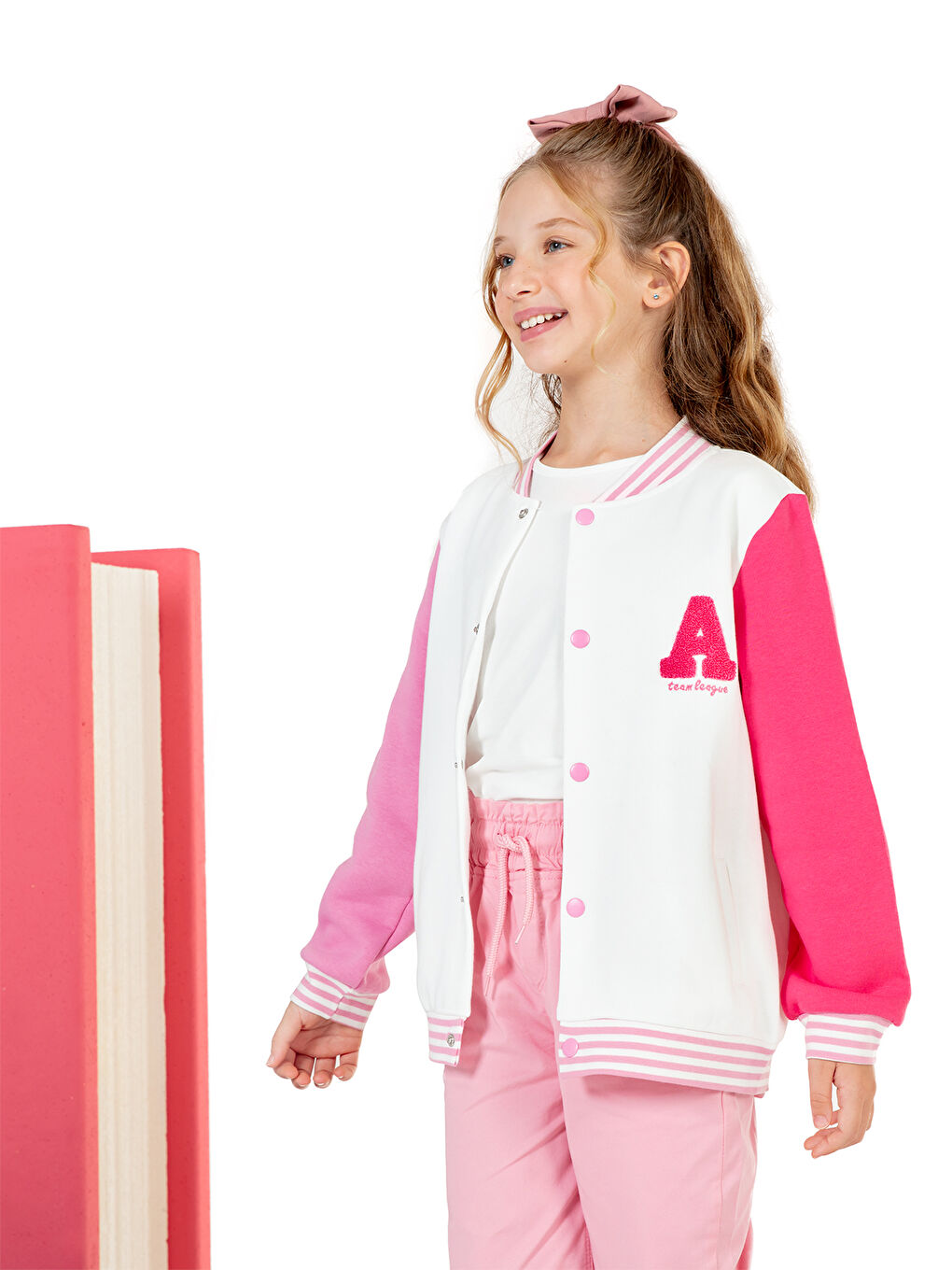 Pembe Girls Kız Çocuk Pantolon 6-9 Yaş Pudra-2