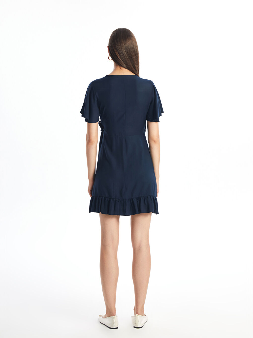 KOOR Lacivert Luna Navy Elbise - 1