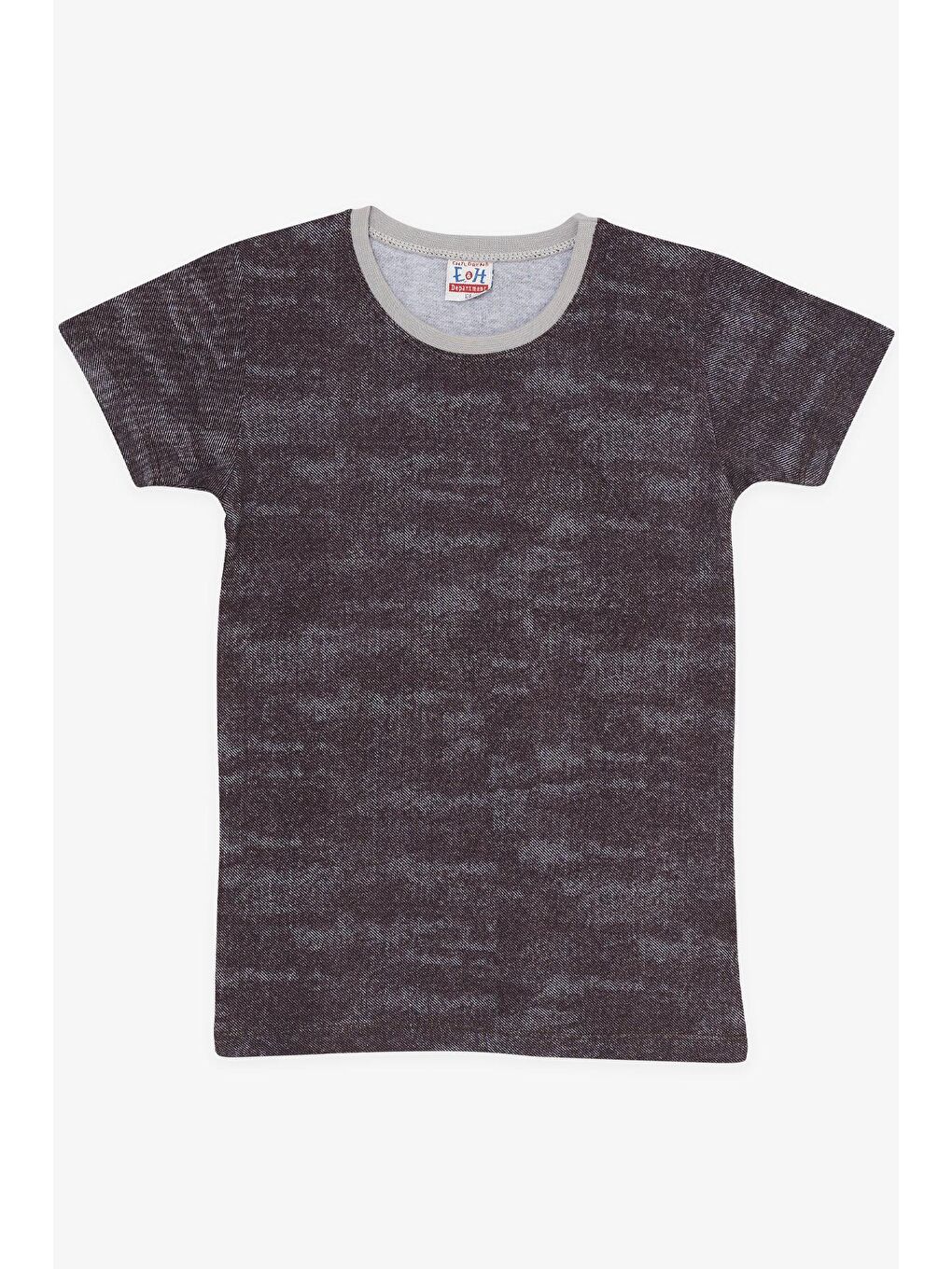 Erkek Çocuk Pijama Takımı Desenli Kahverengi (4-8 Yaş)-2