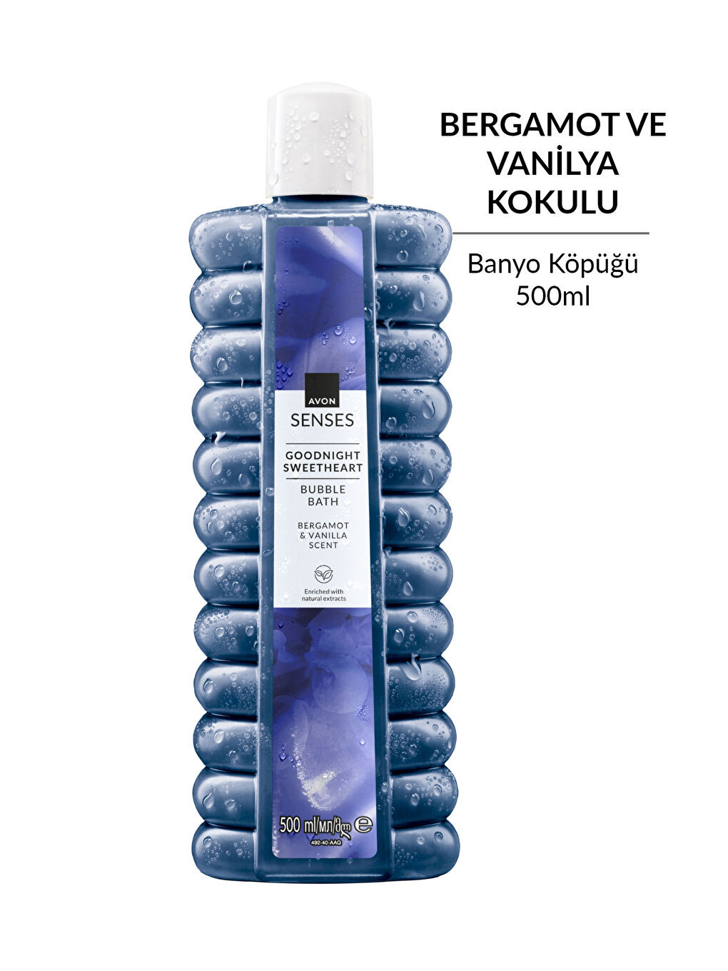 Senses Goodnight Sweetheart Bergamot ve Vanilya Kokulu Banyo Köpüğü 500 Ml. Üçlü Set-1