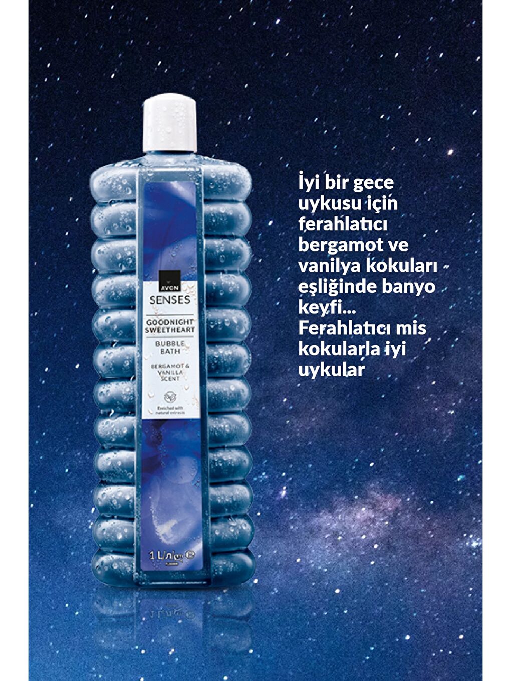 Senses Goodnight Sweetheart Bergamot ve Vanilya Kokulu Banyo Köpüğü 1 Lt.-3