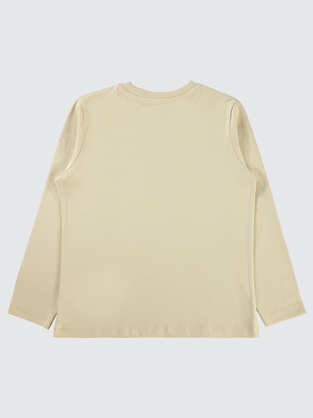 Bej Erkek Çocuk Sweatshirt 6-9 Yaş Taş Rengi-1