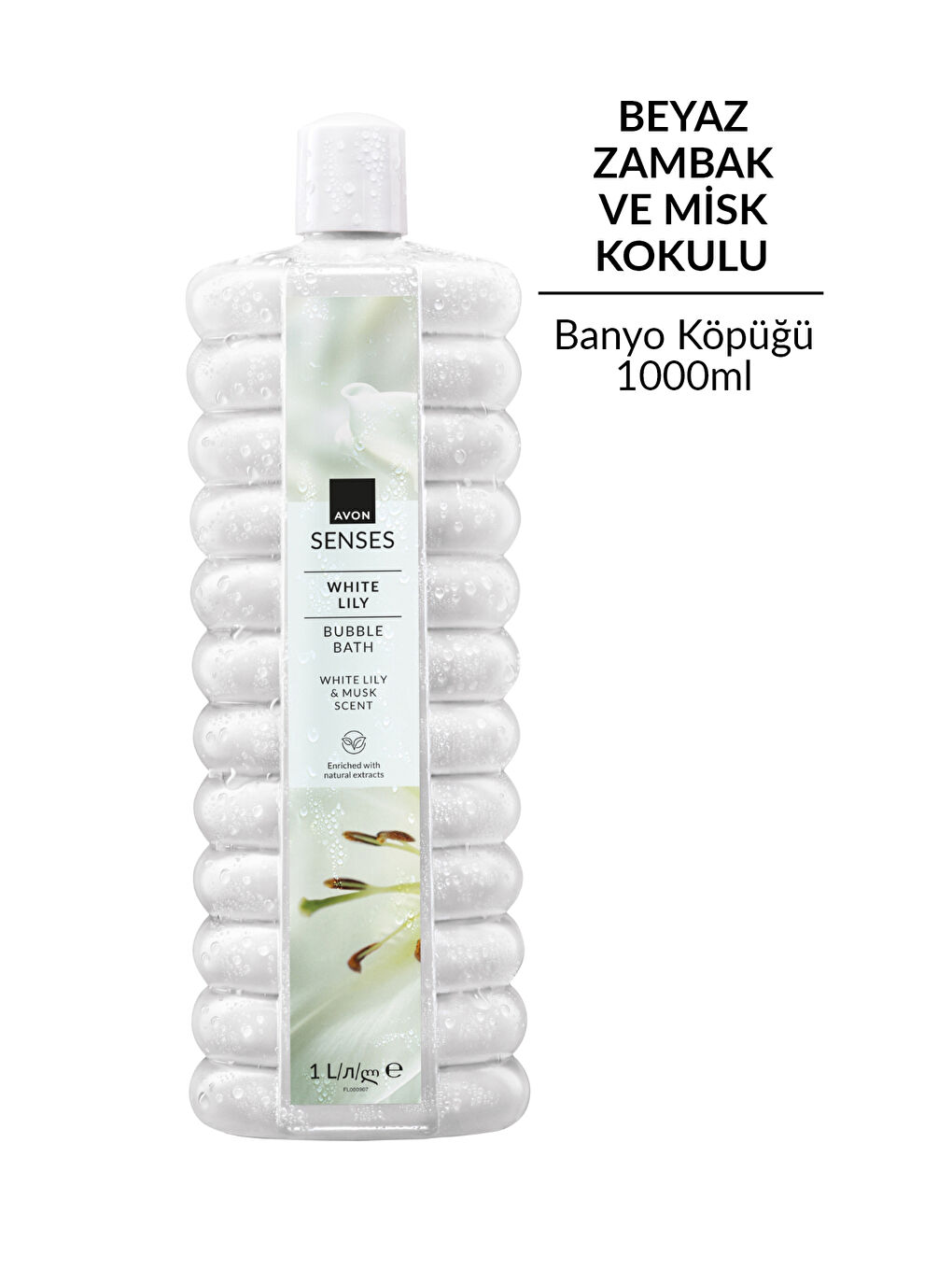 Zambak Banyo Köpüğü 1 Lt. Üçlü Set-1