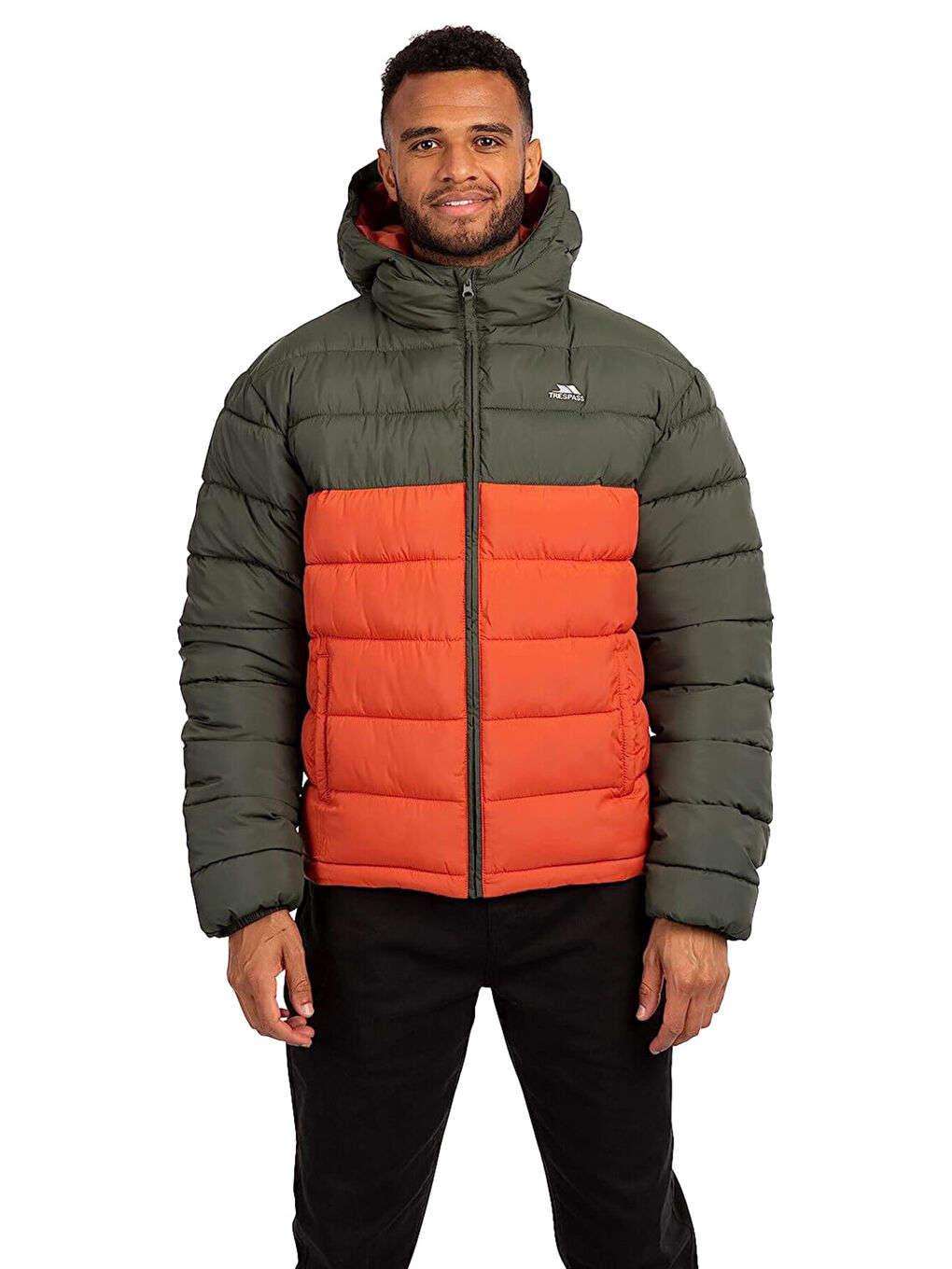 Haki Oskar - Padded Erkek Yeşil Outdoor Mont ve Ceketi