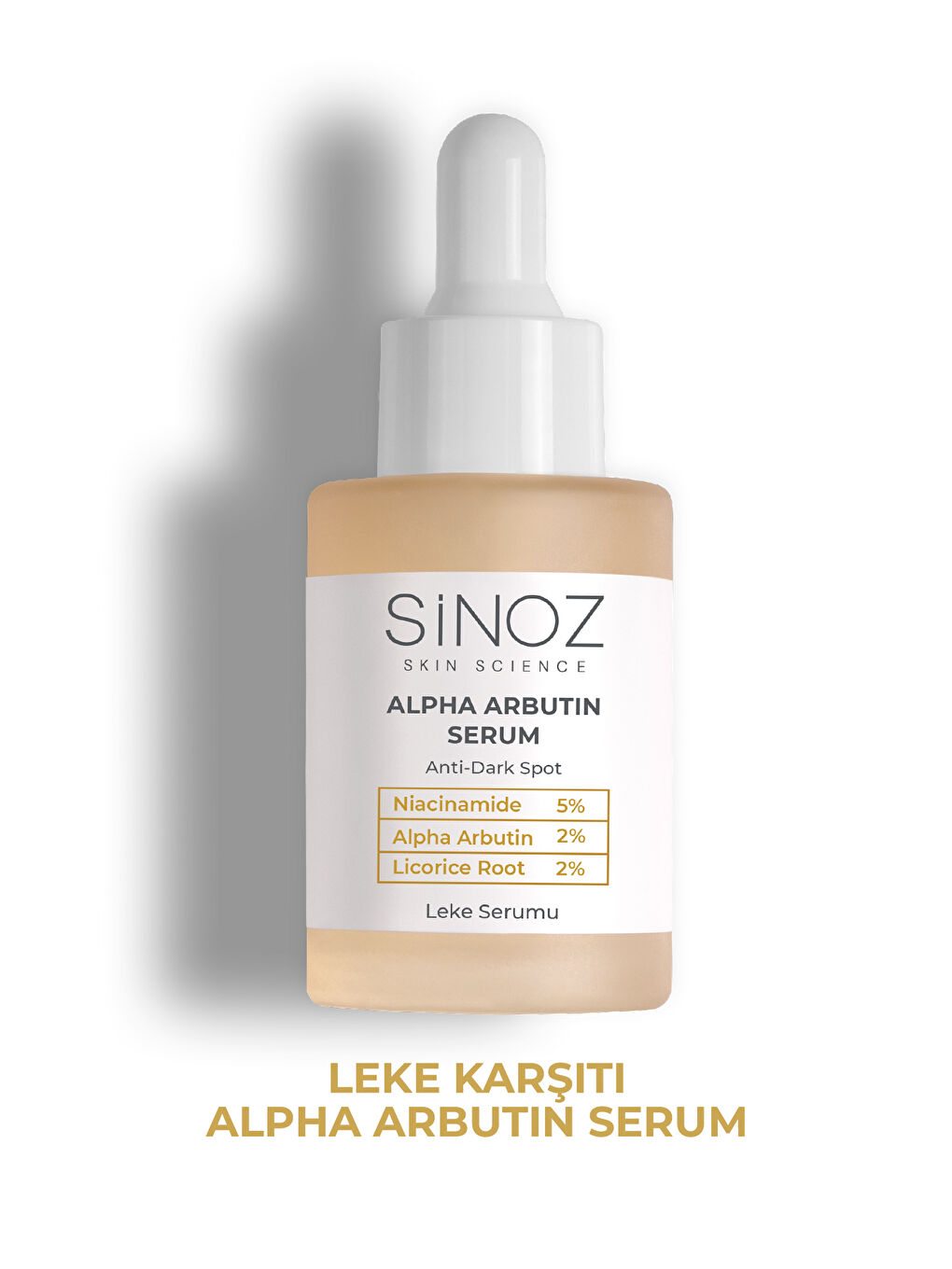 Koyu Leke Karşıtı Arbutin Cilt Serumu (Niacinamide 5% + Alpha Arbutin 2%) 30 ML