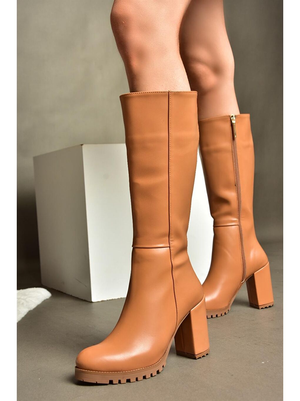 Kahverengi R5189114 Taba Kadın Çizme