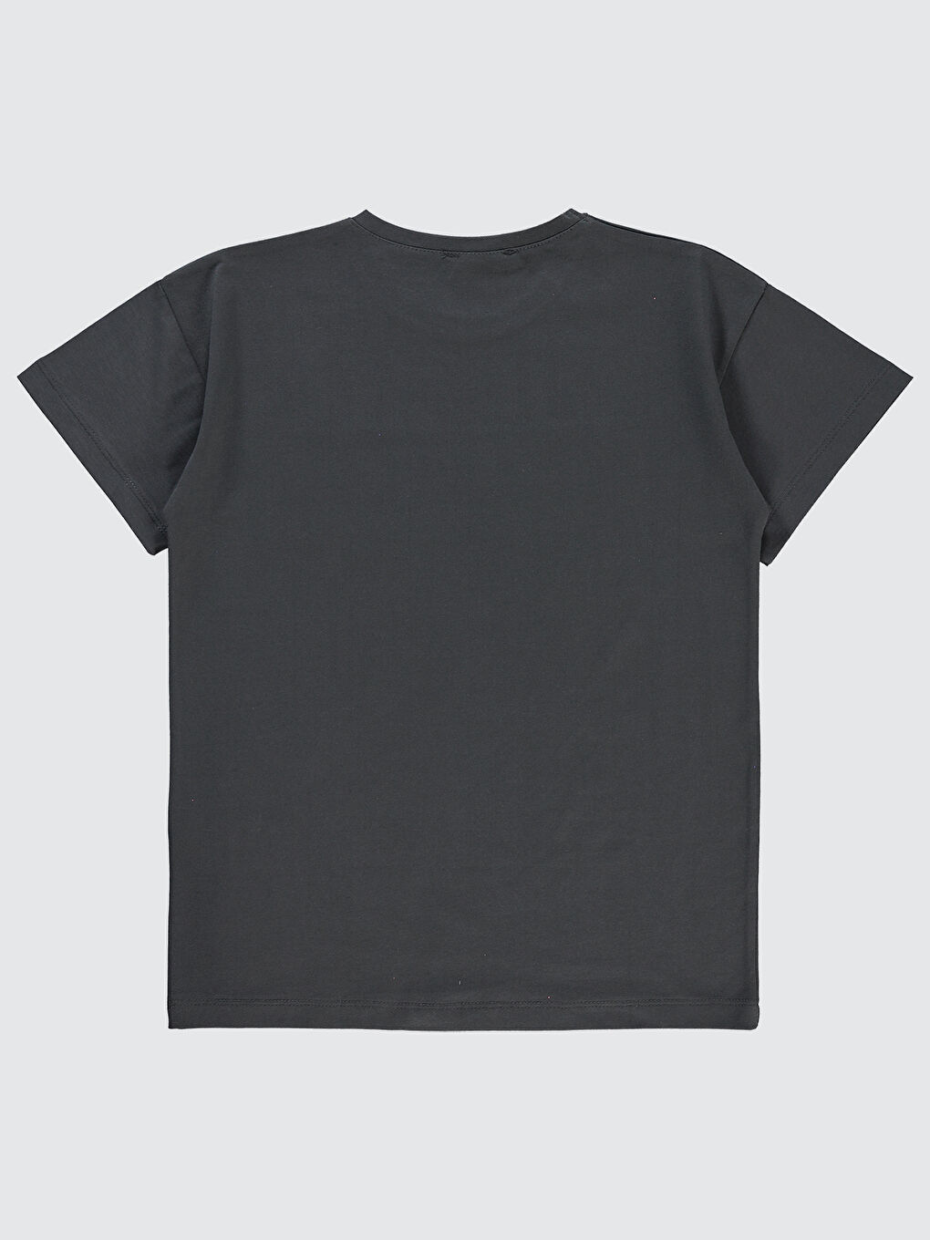 Gri Bugs Bunny Kız Çocuk Tişört 10-13 Yaş Füme-1