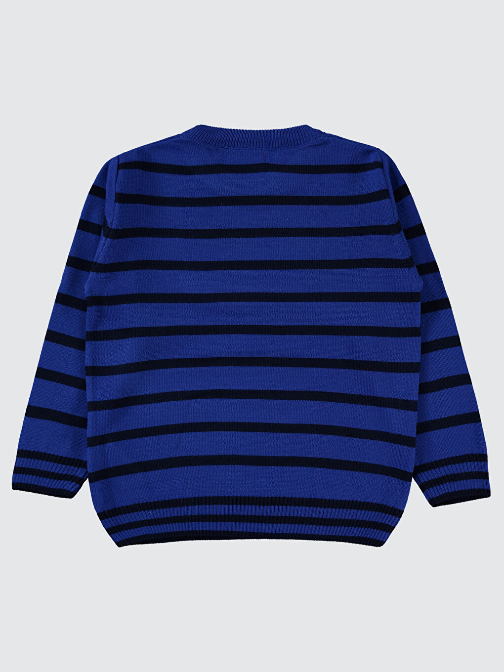 Erkek Çocuk Kazak 2-5 Yaş Saks Mavisi-1