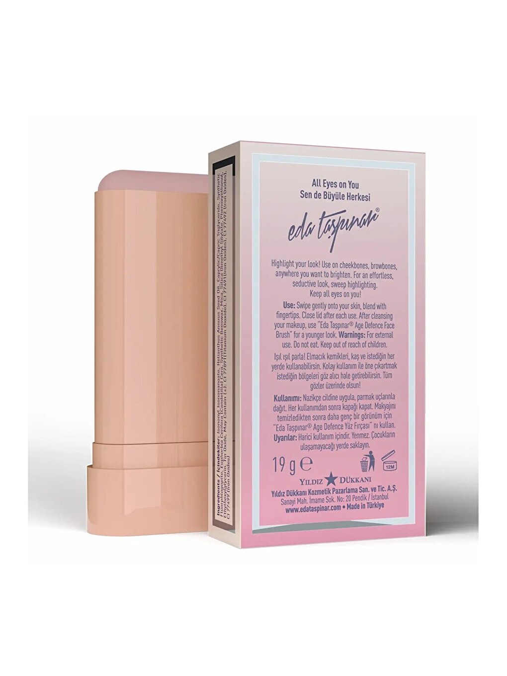Cream Stick Highlighter Pink Panter (egy0072)-1