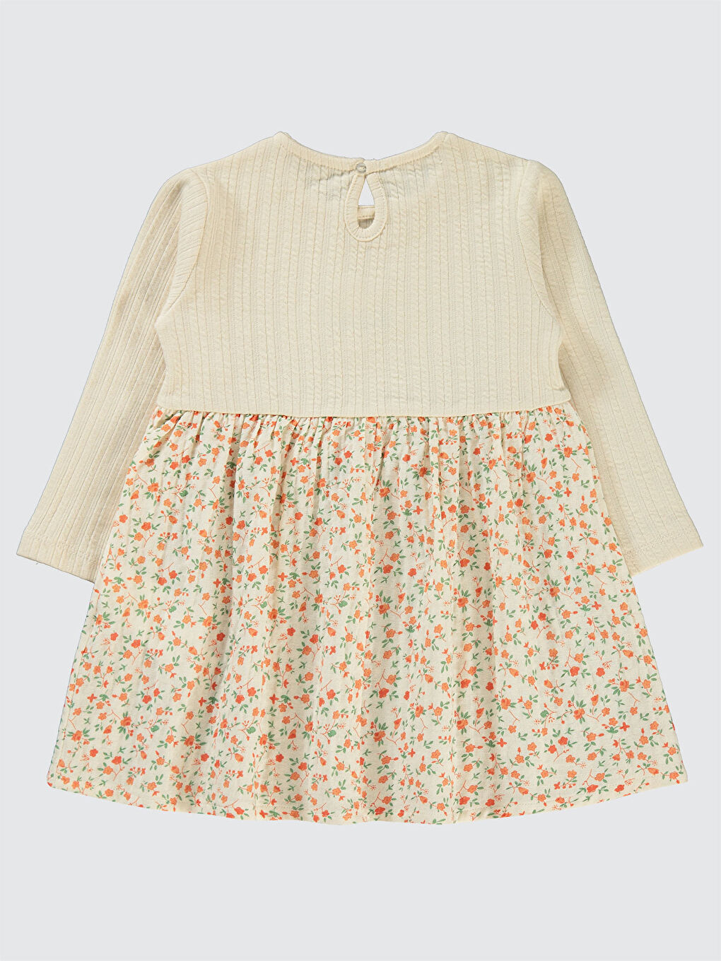 Girls Kız Çocuk Elbise 2-5 Yaş Bej-2