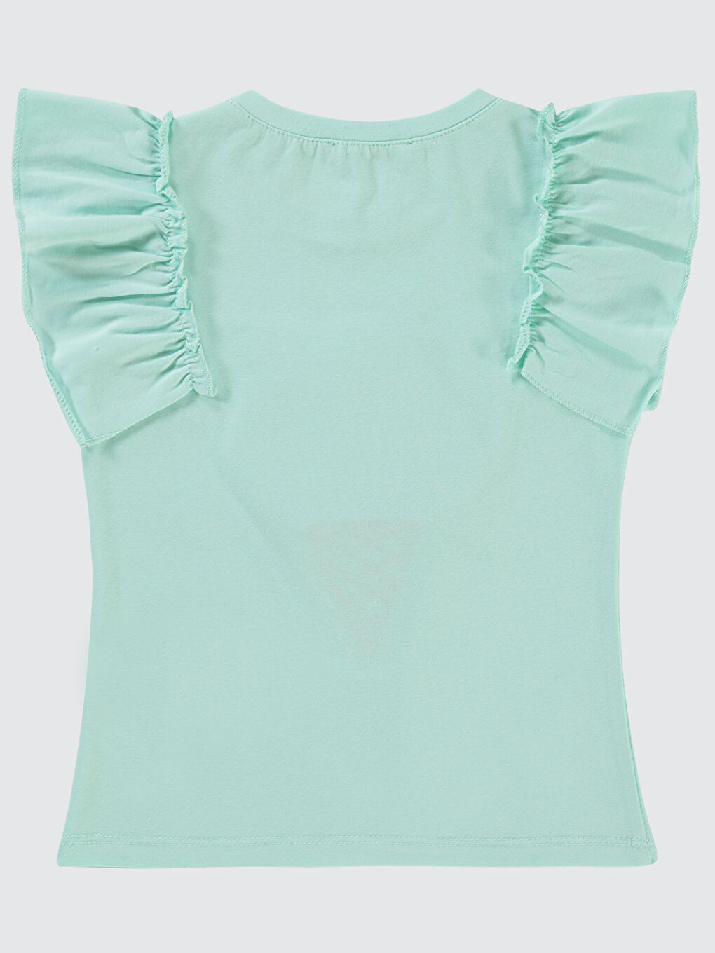 Yeşil Girls Kız Çocuk Tişört 2-5 Yaş Mint-1