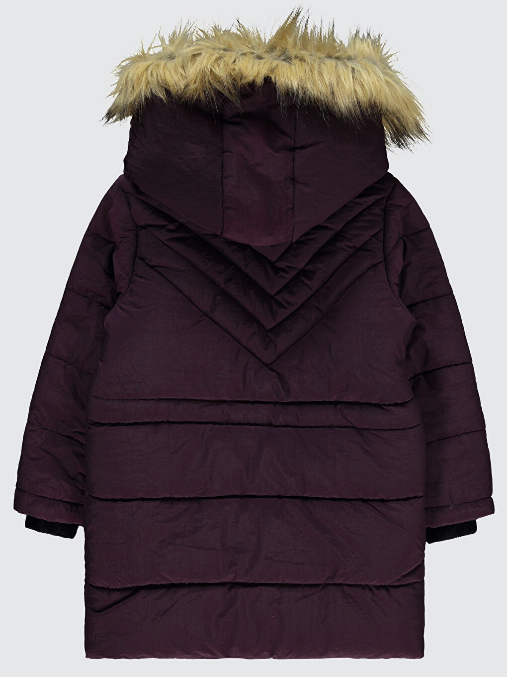 Girls Kız Çocuk Mont 6-9 Yaş Mürdüm-2