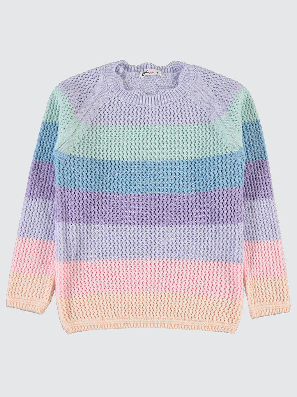 Girls Kız Çocuk Kazak 6-9 Yaş Lila