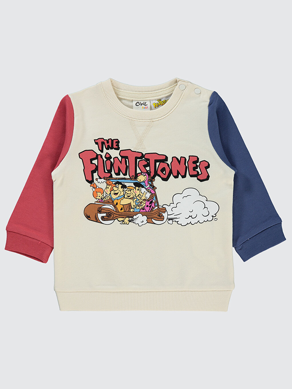 Baby Erkek Bebek Sweatshirt 6-18 Ay Kırmızı