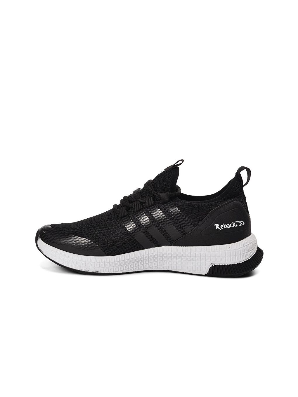 4010 Siyah-Füme Erkek Spor Ayakkabı-1