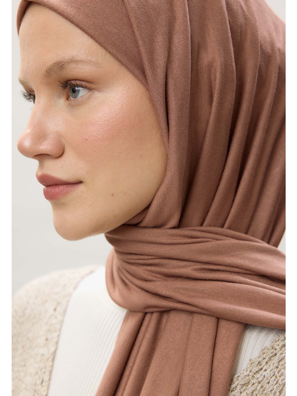 Penye Şal Soft Pembe-2
