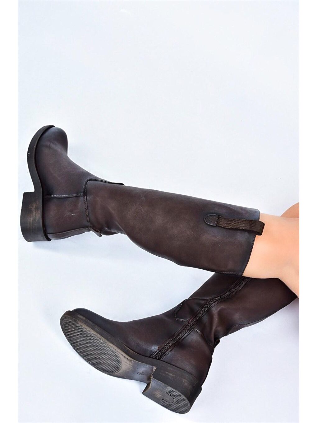 J674272109 Kahverengi Kadın Çizme-2