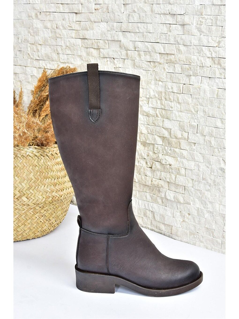 J674272109 Kahverengi Kadın Çizme-3
