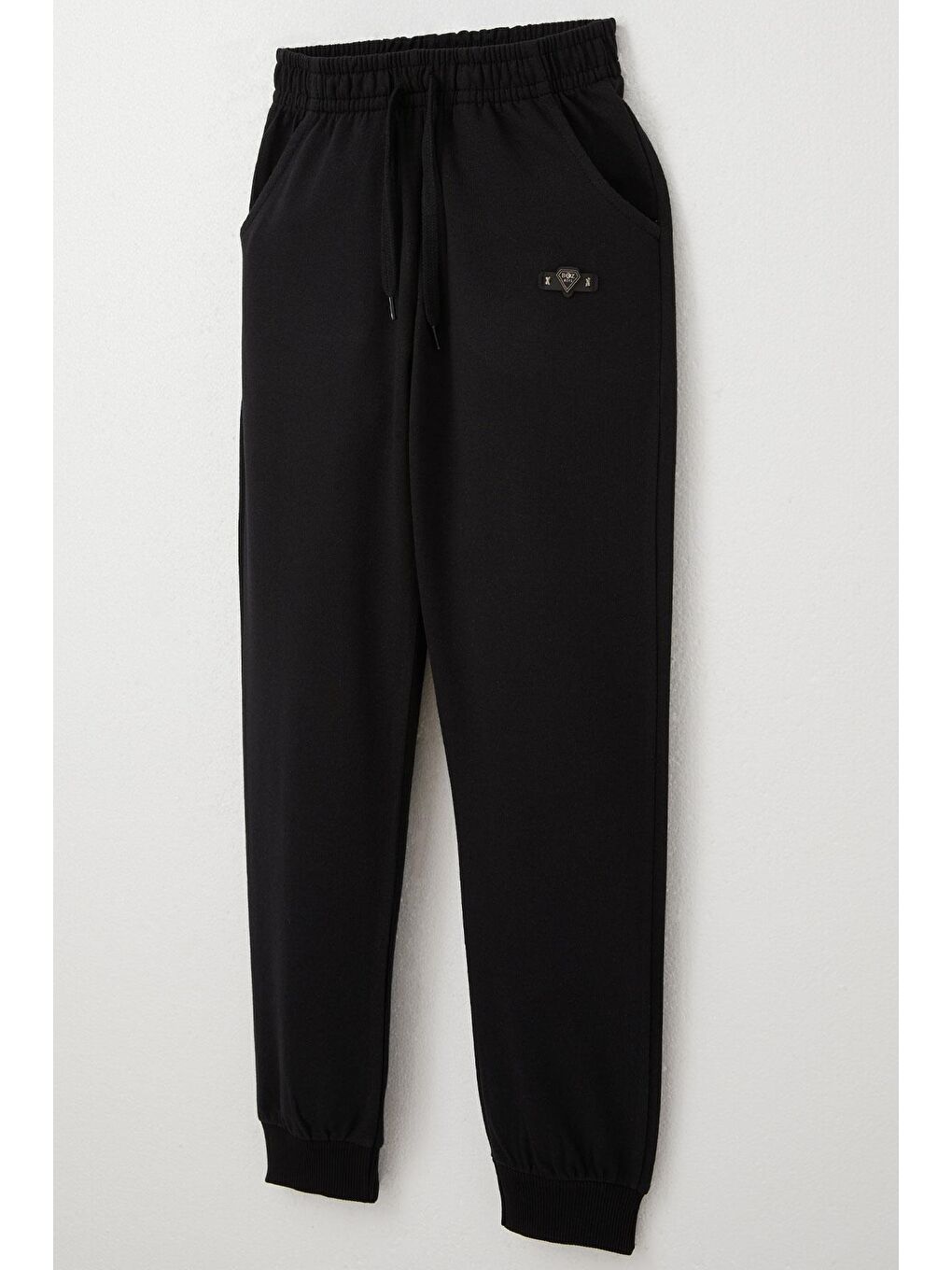 Erkek Çocuk Alt Bağcık Aksesuarlı Armalı Cepli Siyah (4-6 Yaş)-5