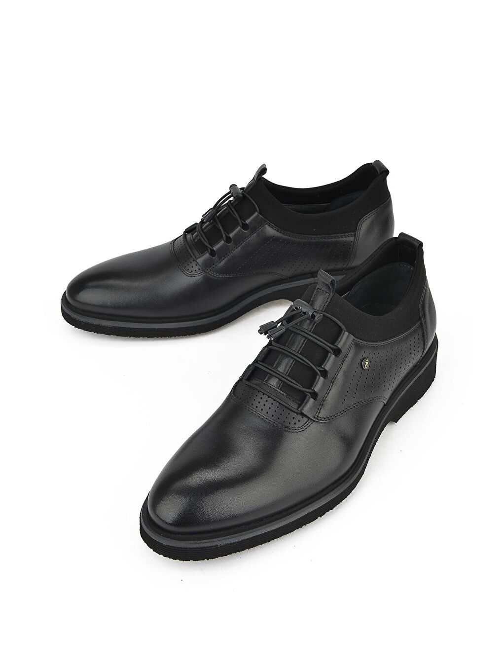 Erkek Hakiki Deri Ayakkabı 131299Z3435 Siyah-4