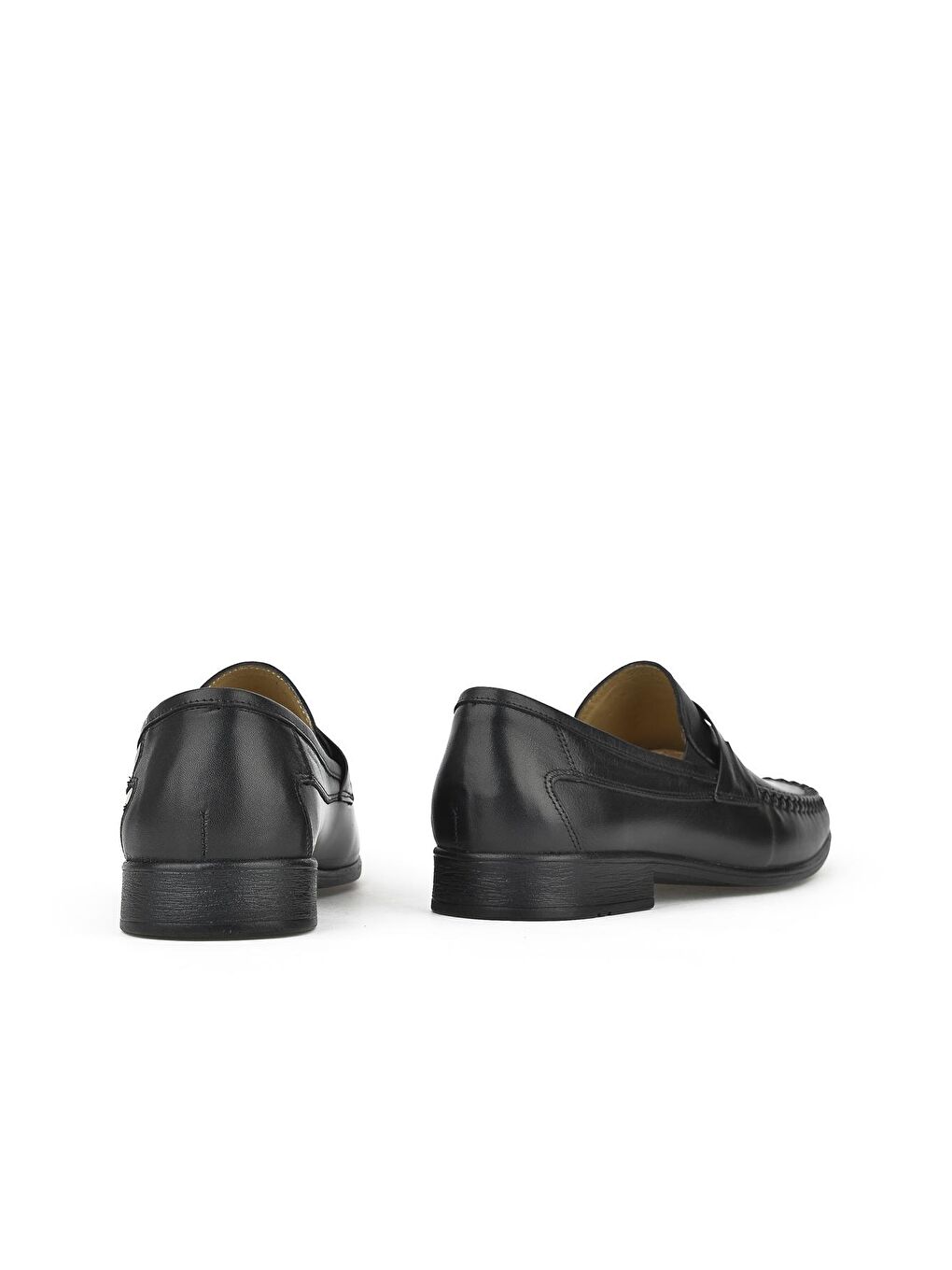 Erkek Hakiki Deri Ayakkabı 131122Z091 Siyah-2