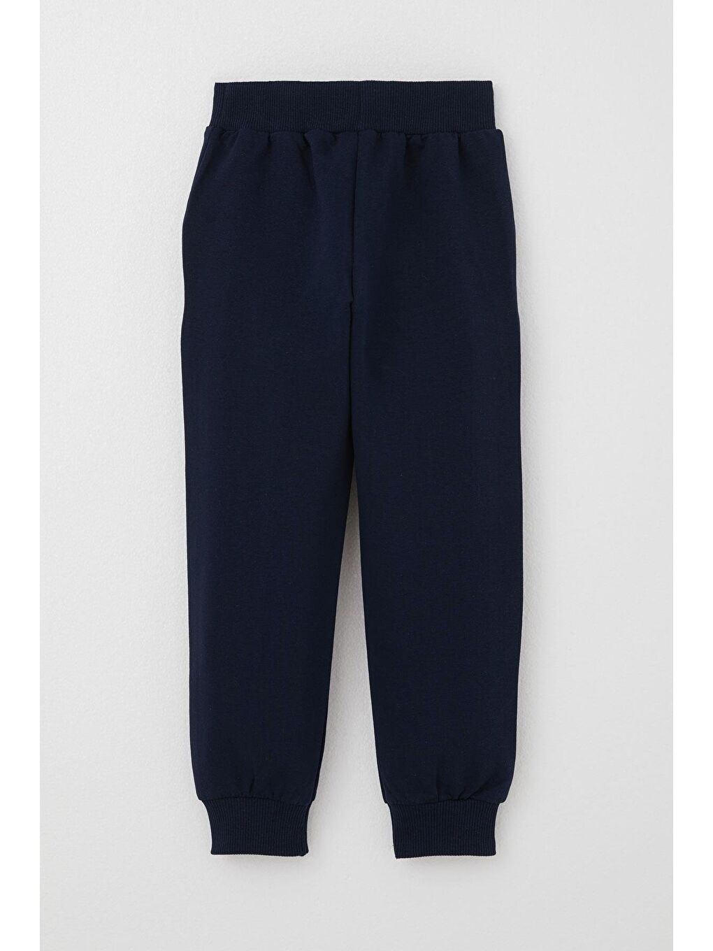 Kız Çocuk Eşofman Altı Çima Dikiş Detaylı Cepli Lacivert (3-7 Yaş)-5