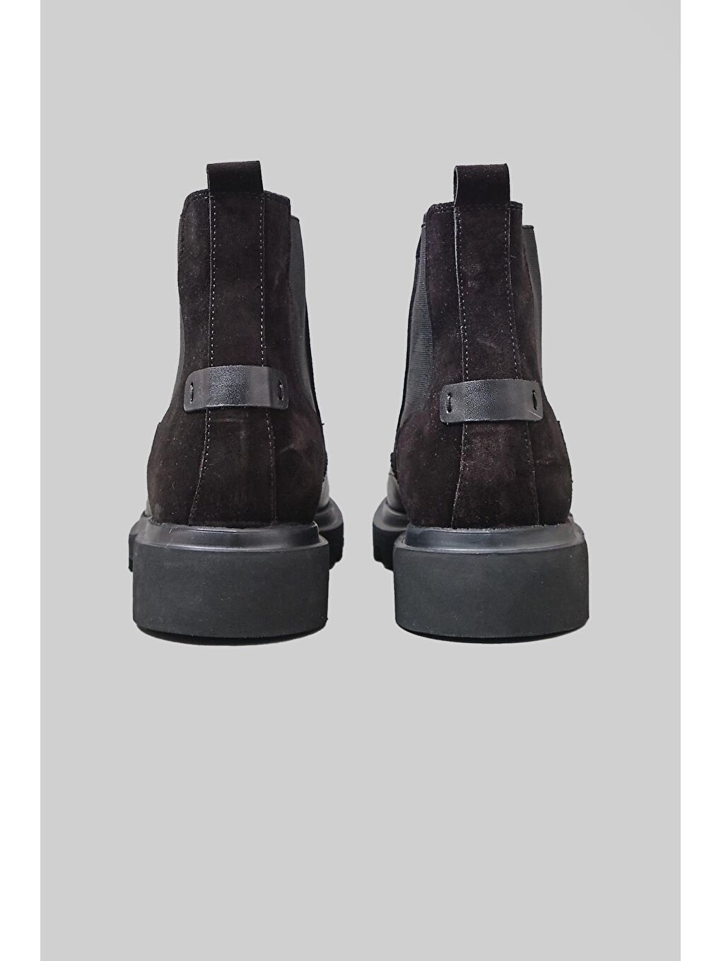 Siyah Costa Erkek Hakiki Deri Hafif Ve Rahat Kışlık Bot-4