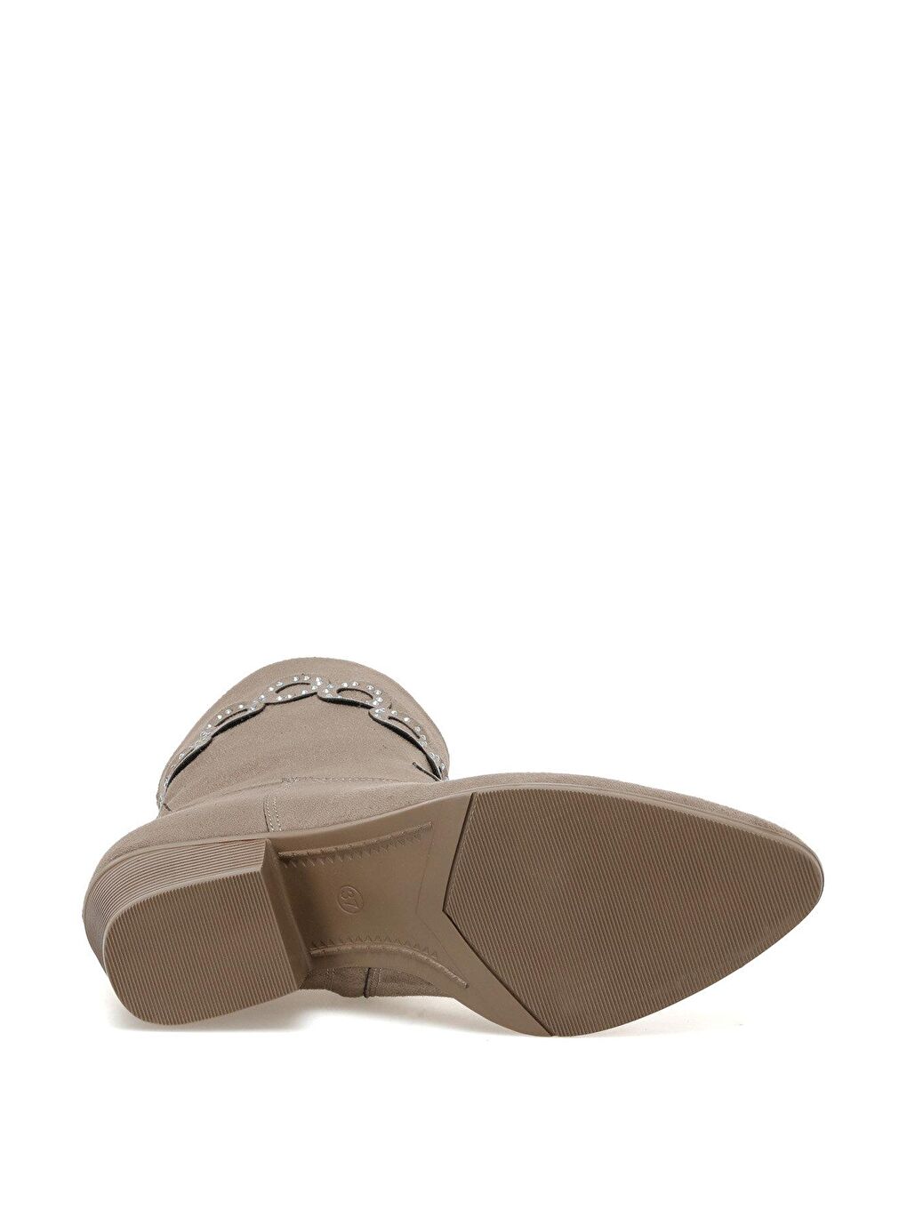 Bej JODI 2PR Vizon Kadın Kovboy Bot-4