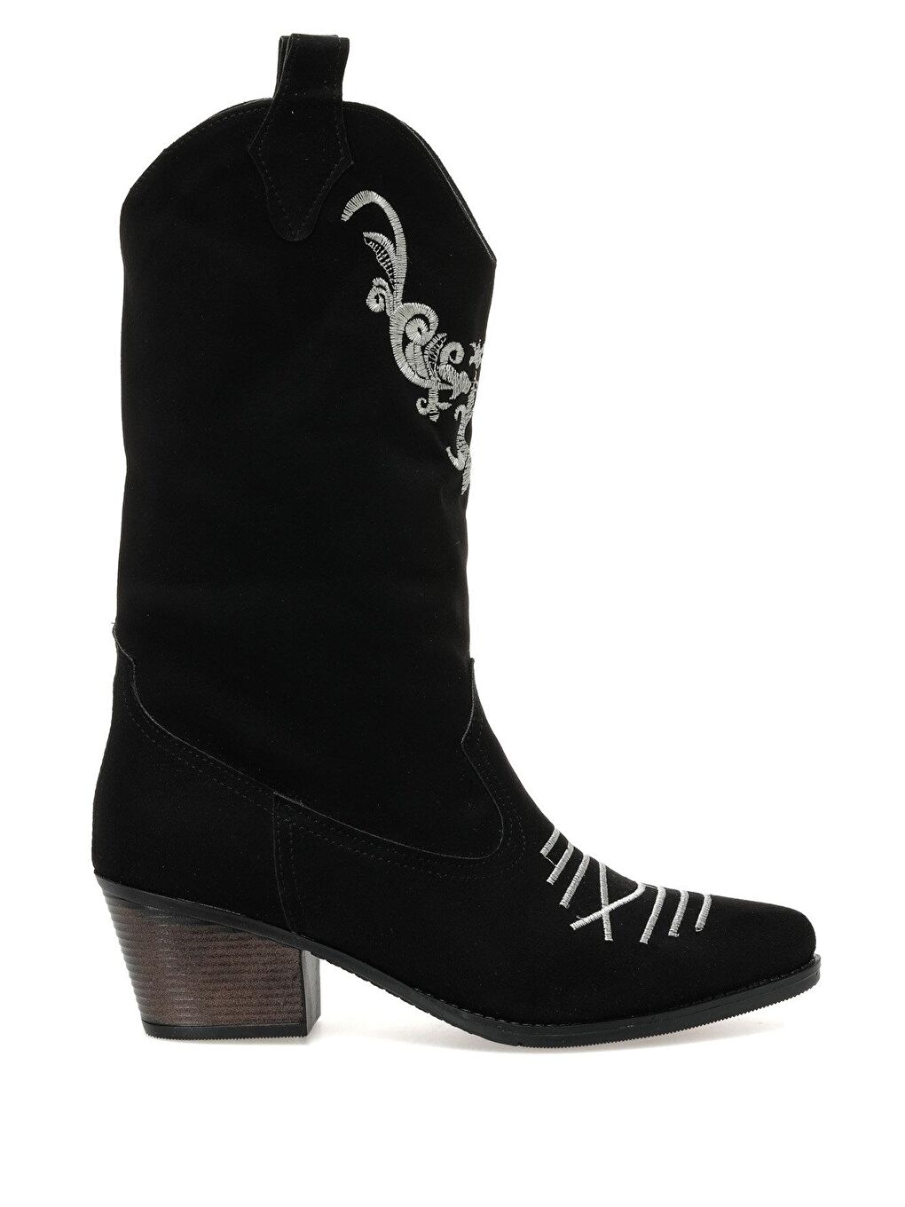 GORBES 2PR Siyah Kadın Kovboy Bot