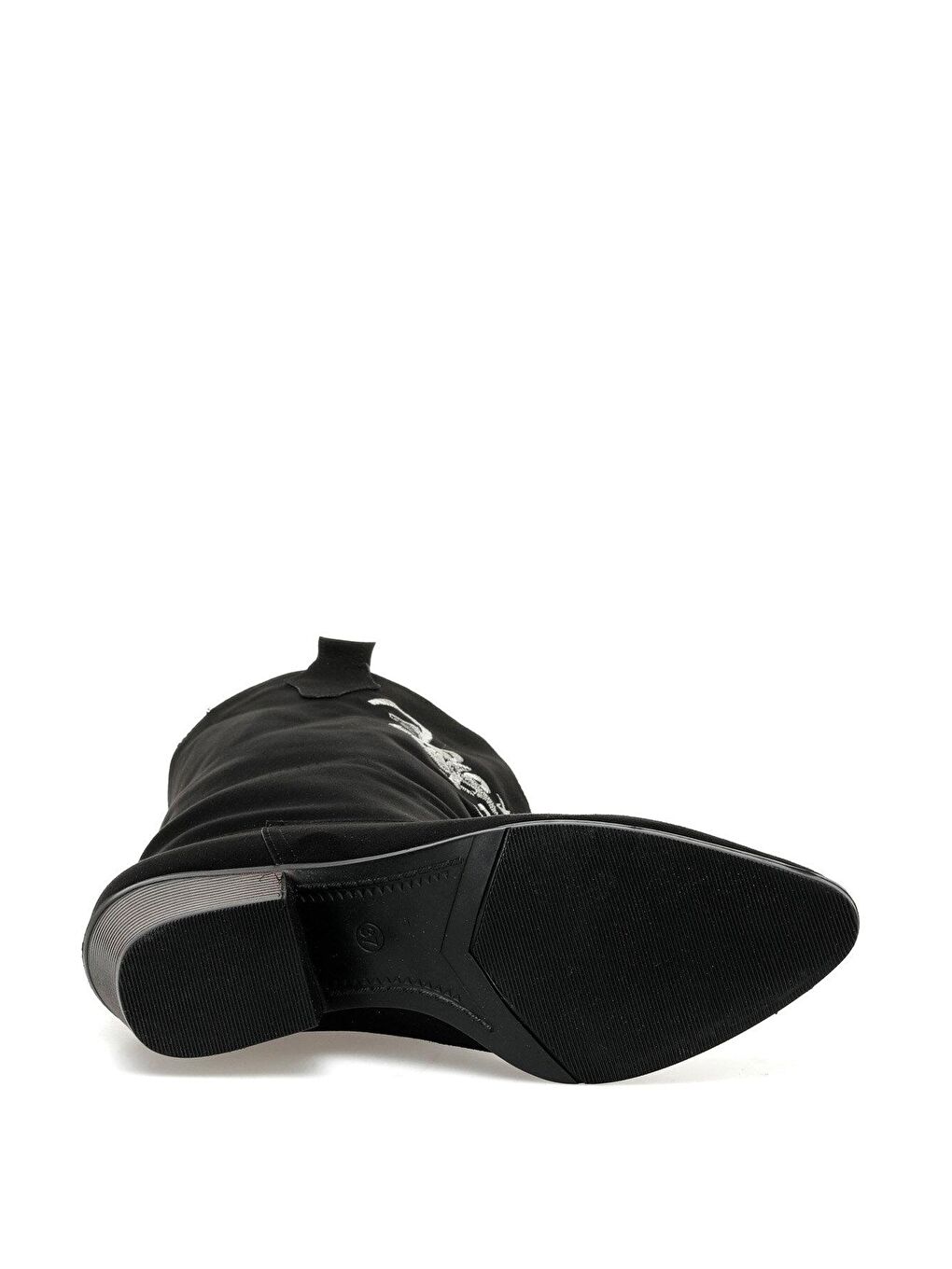 GORBES 2PR Siyah Kadın Kovboy Bot-4