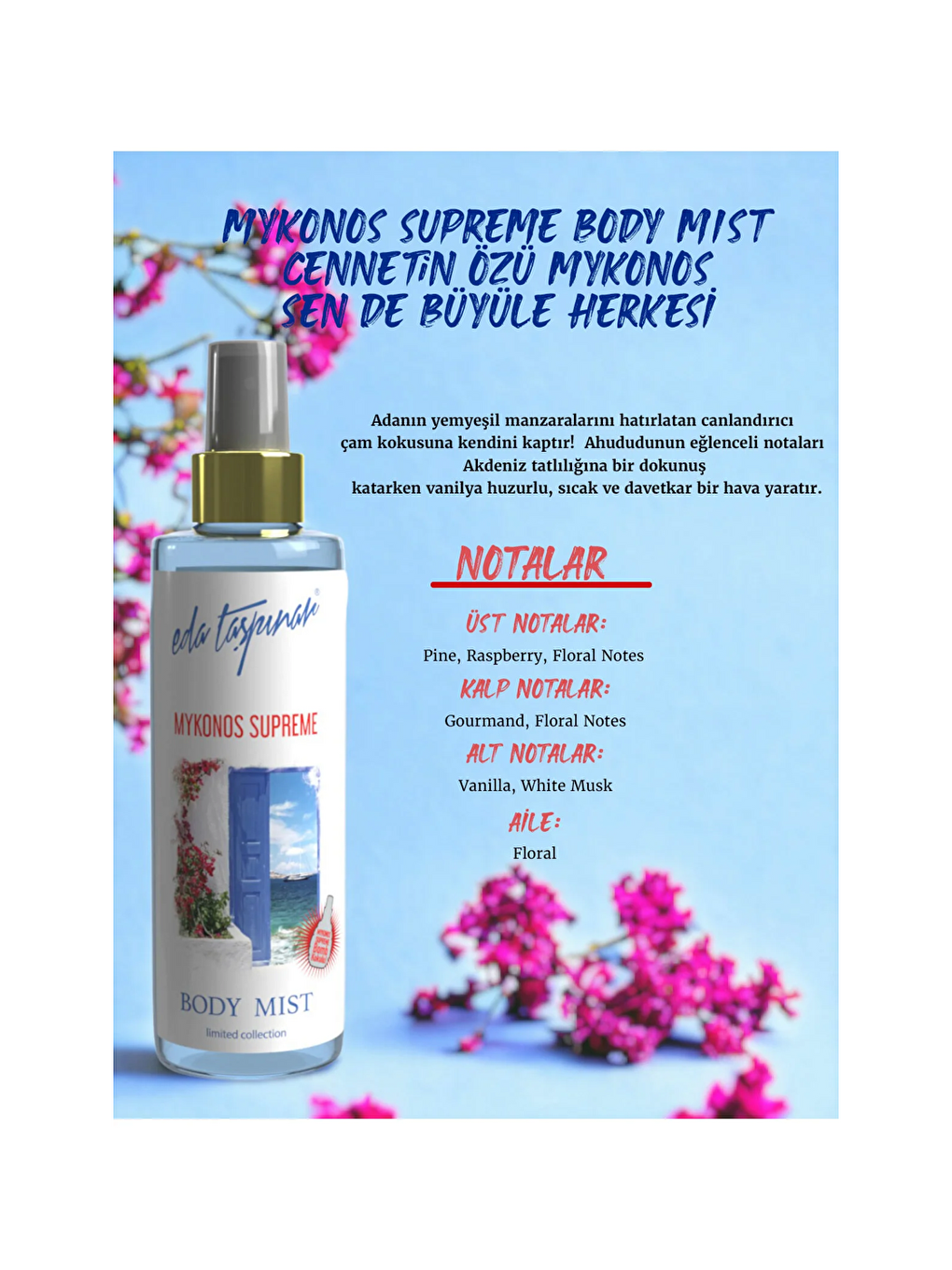 Mykonos Vücut Spreyi - 200 Ml Egy0019-2